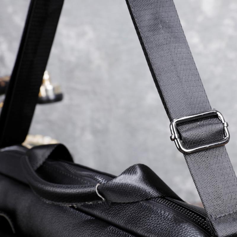 Large Men's Genuine Leather Handbag for Men Business Travel Messenger Bag 14 Inch Laptop Shoulder Bag Male Briefcase