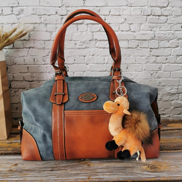 Retro Large Capacity Shoulder Bags for Women Soft Leather Travel Shopping Bag Famous Brand Handbag Hot Sell Crossbody Bag Ladies