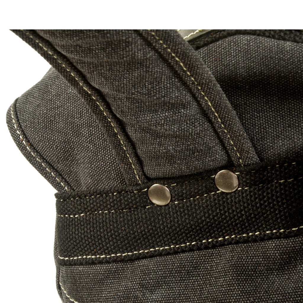 Men's outdoor shoulder casual student bag large capacity travel backpack canvas leather climbing bag