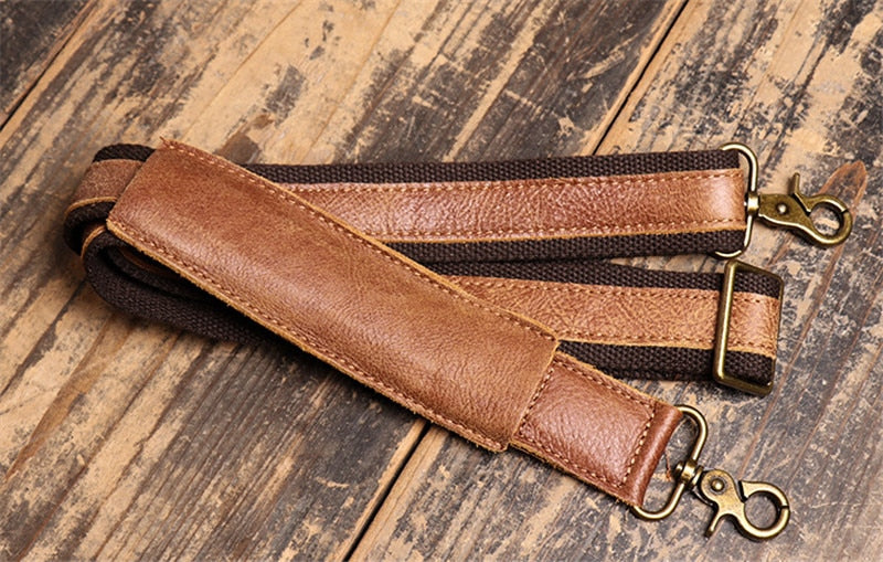 High Quality Large Big Vintage Brown Black Genuine Leather Business Men Travel Bags Shoulder Messenger Duffle Bag